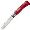 Classic Folding Knives * | Opinel N 07 Inox Red For Kids Hot Sell