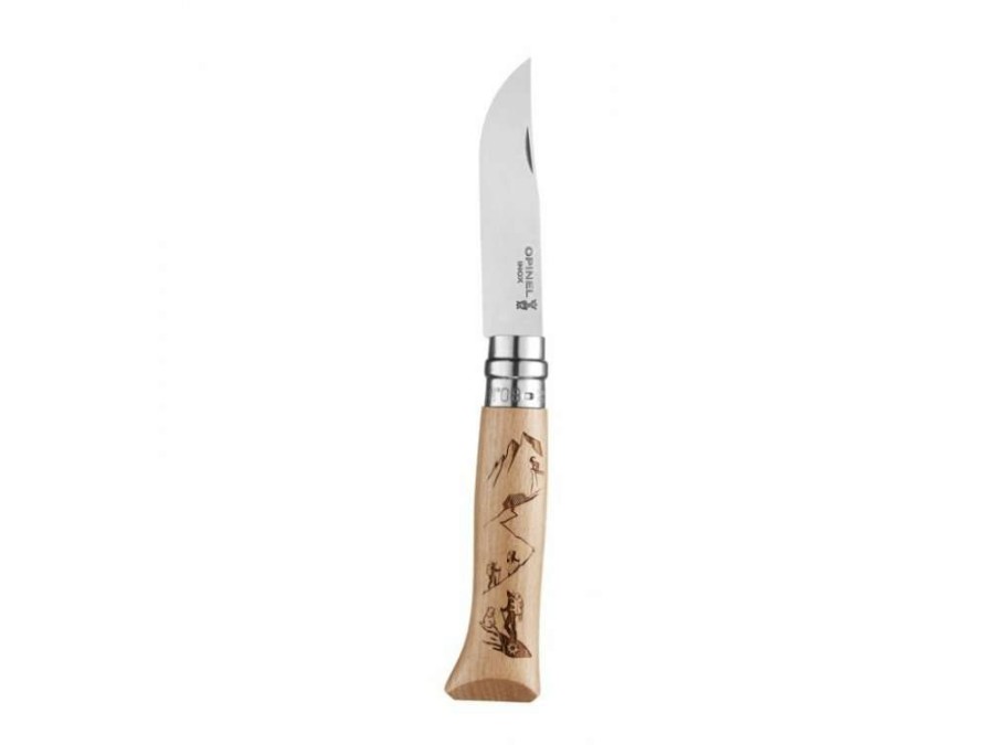 Classic Folding Knives * | Opinel Sport N 08 Inox Gravour Rando Shop