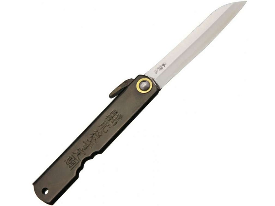 Classic Folding Knives * | Higonokami Folder Black Crazy Deals